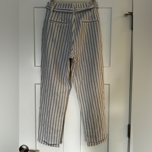 Monk & Lou linen tailored 7/8 pant - Picture 2 of 3